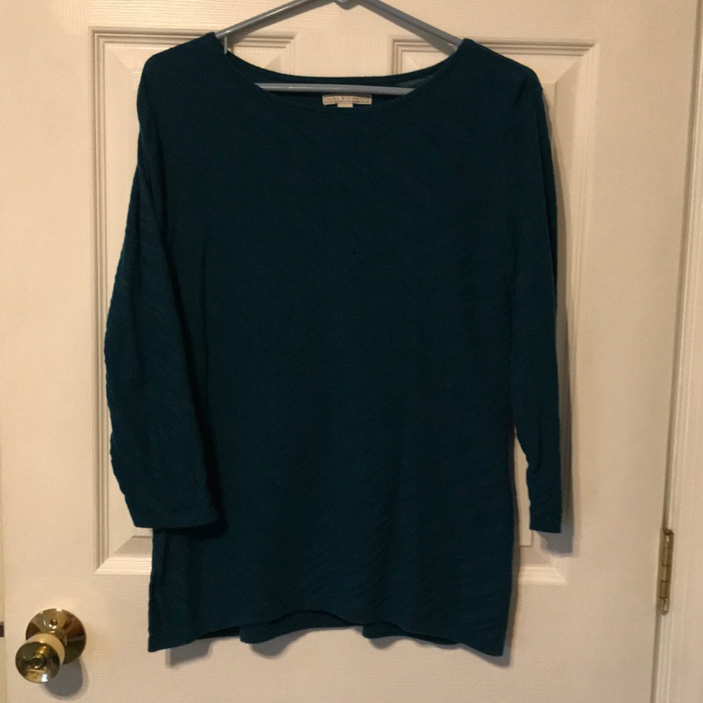 Lightweight teal sweater